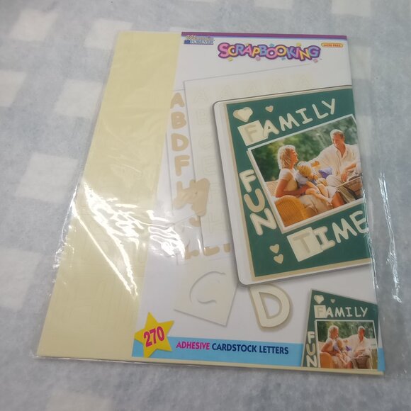Memories Forever & Keeping Memories Alive Alphabet Scrapbook Bundle - Picture 5 of 12